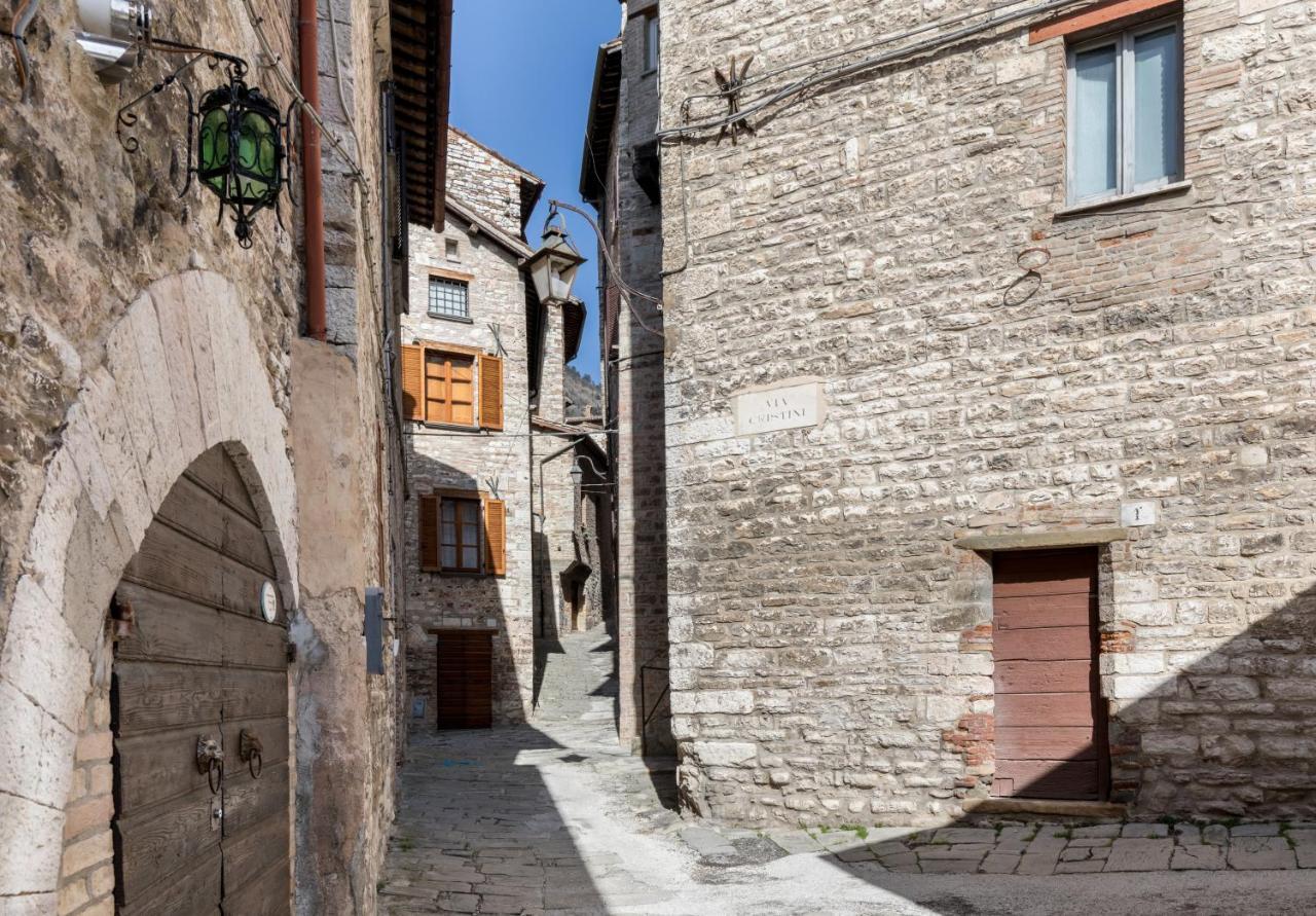 Dimora Casina Dell'Abbondanza Lägenhet Gubbio Exteriör bild