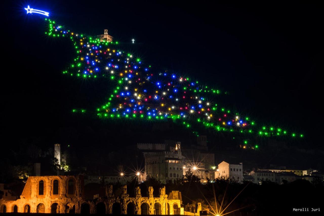 Dimora Casina Dell'Abbondanza Lägenhet Gubbio Exteriör bild