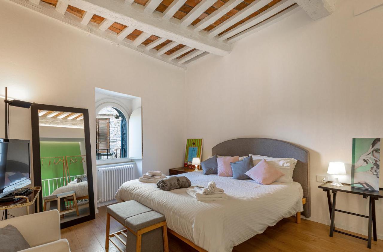 Dimora Casina Dell'Abbondanza Lägenhet Gubbio Exteriör bild