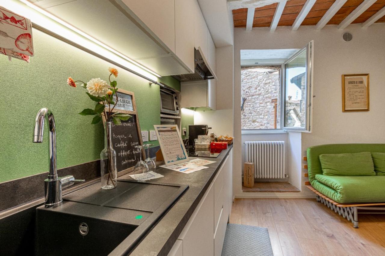 Dimora Casina Dell'Abbondanza Lägenhet Gubbio Exteriör bild